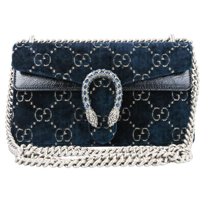 Gucci Dionysus GG Velvet Chain Shoulder Bag