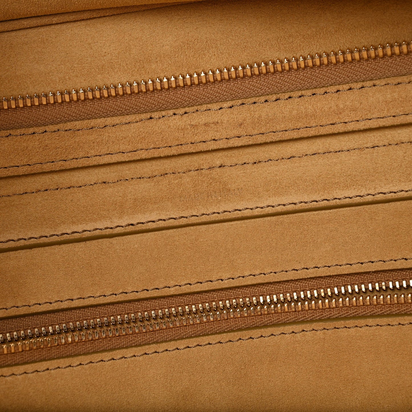 Suede Calfskin Medium New Luggage Beige