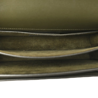 Calfskin Medium Monogram Sunset Vert Kaki