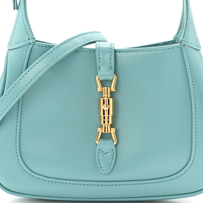Boarded Dyana Lux Calfskin Mini Jackie 1961 Hobo Dusty Azure