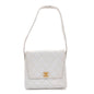 Caviar CC Shoulder Bag White