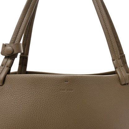 Grained Calfskin Park Tote Three Elephant
