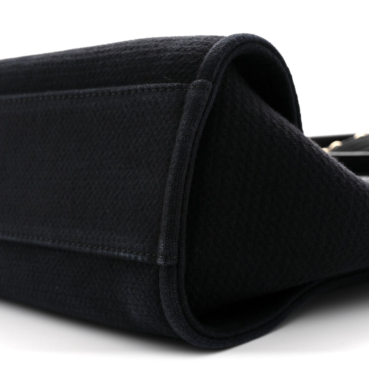 Mixed Fibers Small Deauville Tote Black