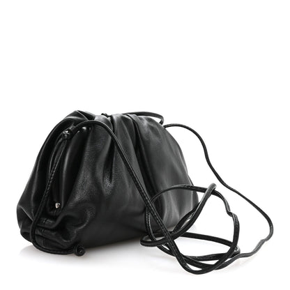 Butter Calfskin The Mini Pouch Black