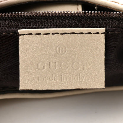 Guccissima Medium Sukey Tote Mystic White
