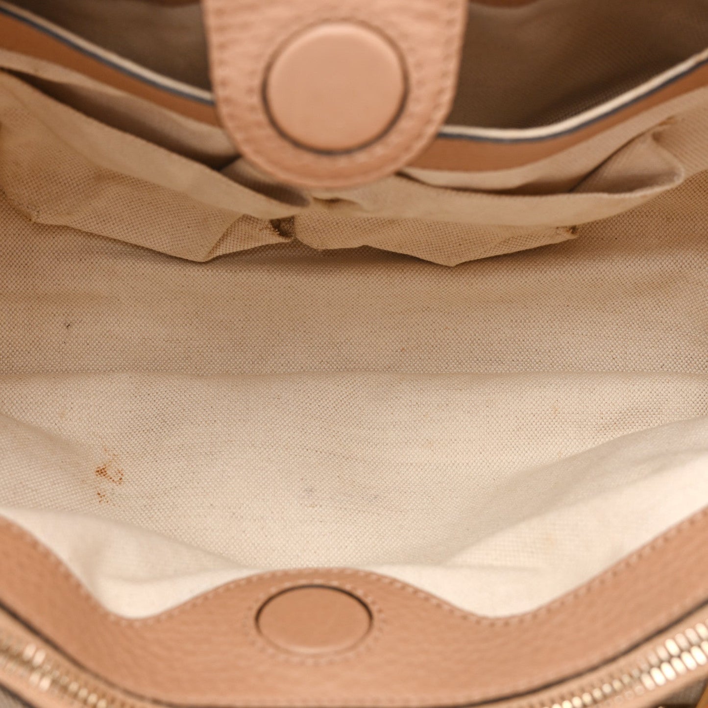 Pebbled Calfskin Medium Bamboo Shopper Tote Camelia