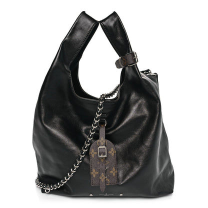 Calfskin Monogram Atlantis Vibe MM Black