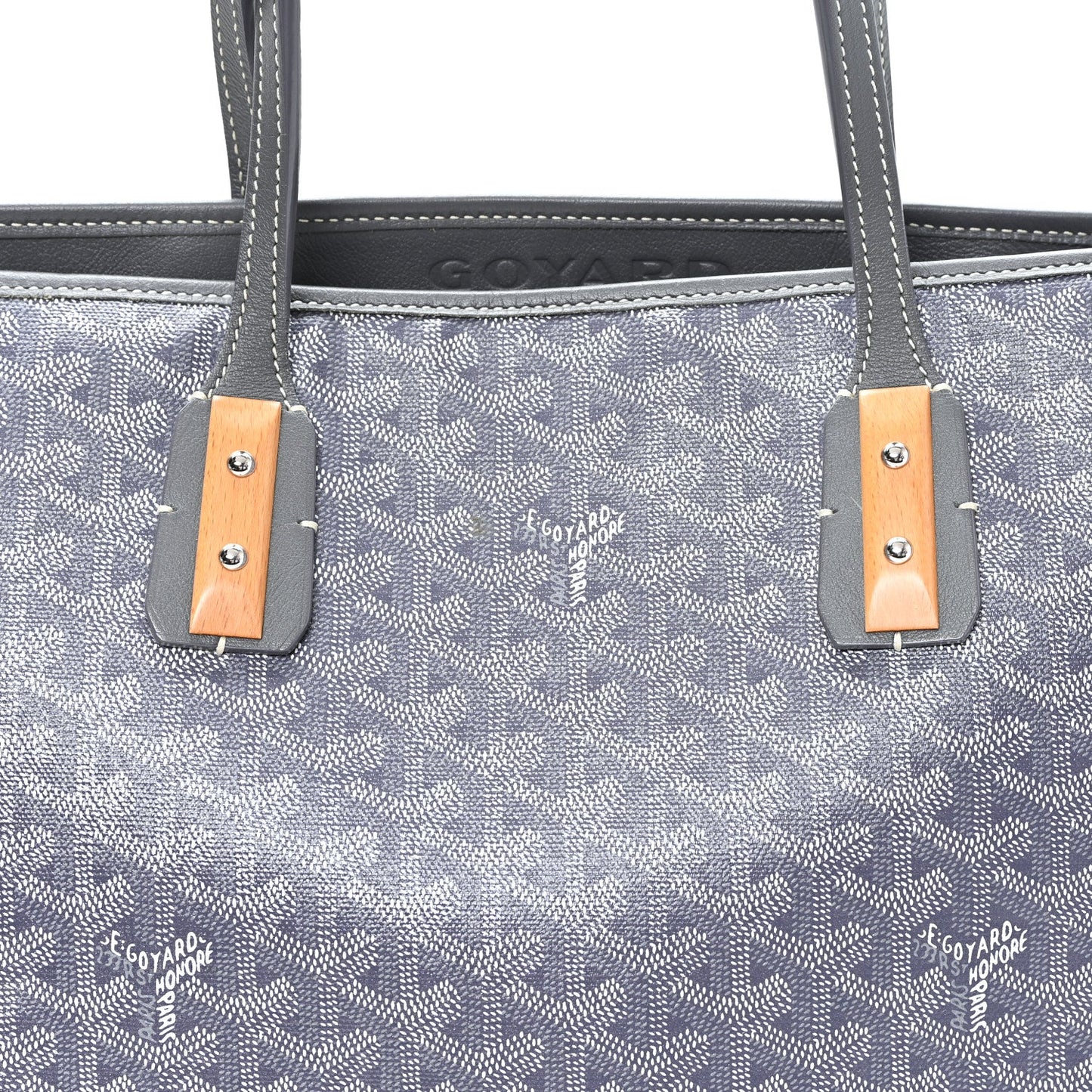 Goyardine Marquises Tote Grey