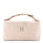 Wool Large Au Carre Bride-A-Brac Pouch Seigle