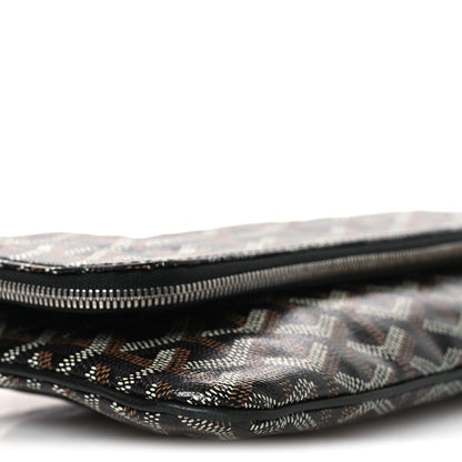 Goyardine Sainte Marie Soft Clutch Black