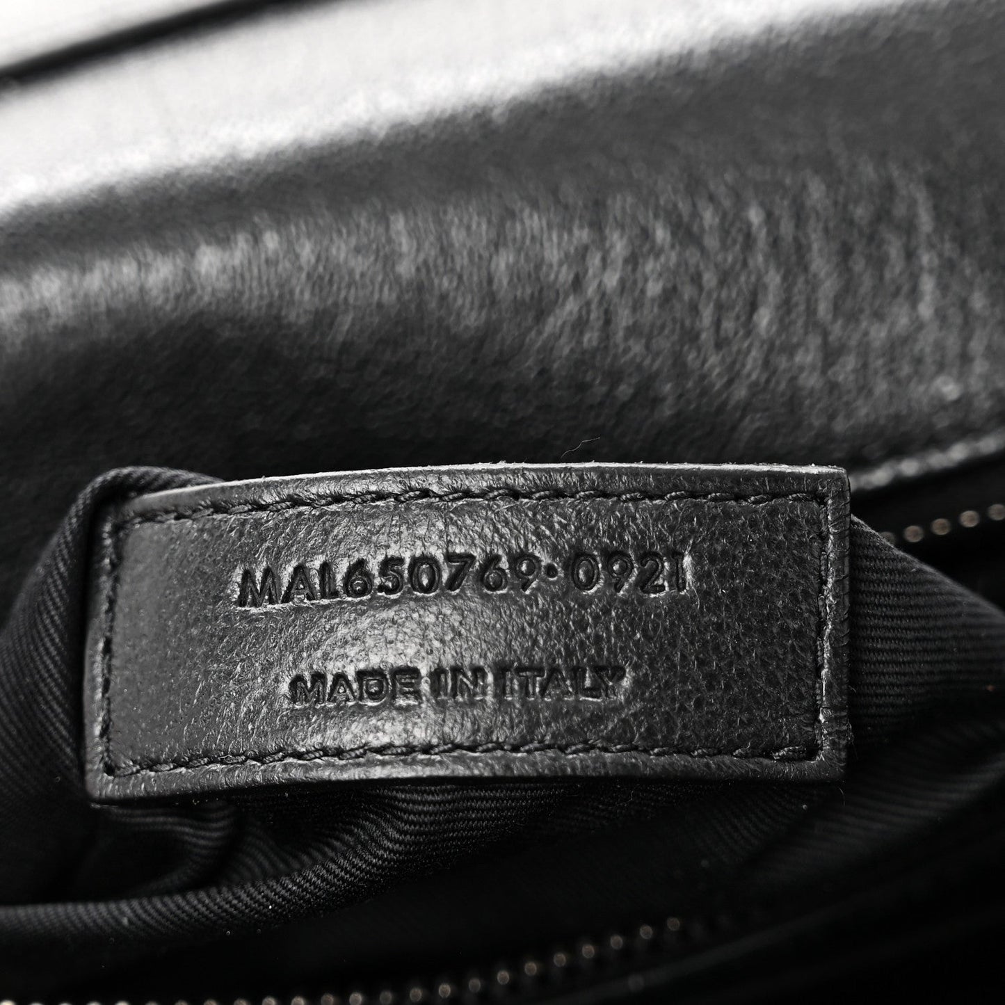 Lambskin Quilted Mini Becky Chain Bag Black