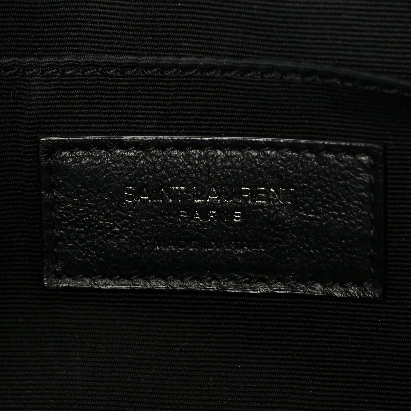 Calfskin Matelasse Monogram Lou Camera Bag Black