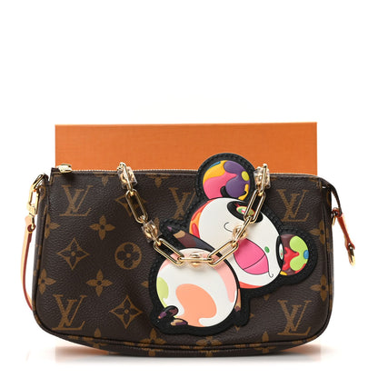 LV X TM Monogram Superflat Panda Pochette Accessories
