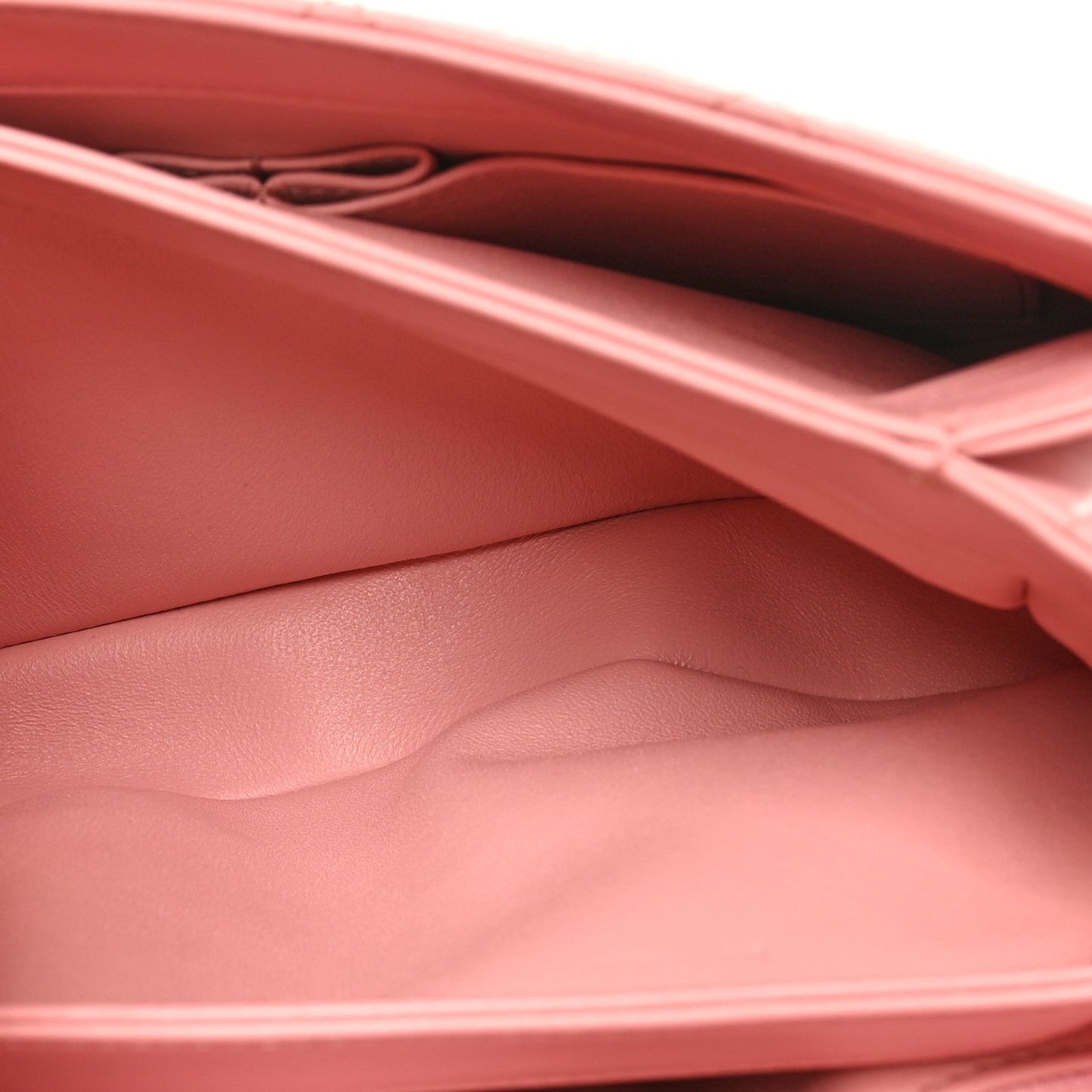 Lambskin Quilted Small Trendy CC Flap Dual Handle Bag Light Pink