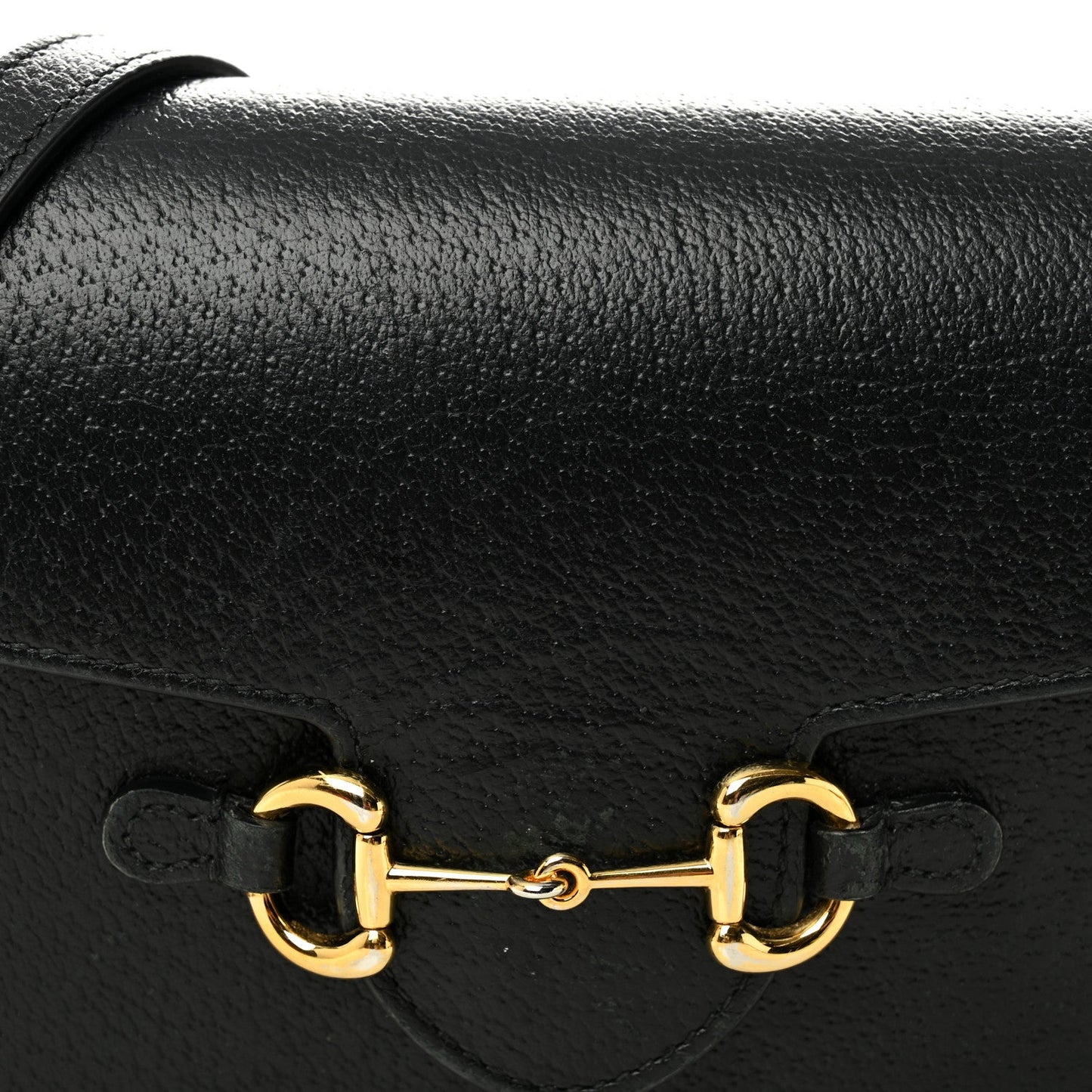 Calfskin Horsebit 1955 Shoulder Bag Black