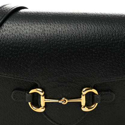 Calfskin Horsebit 1955 Shoulder Bag Black