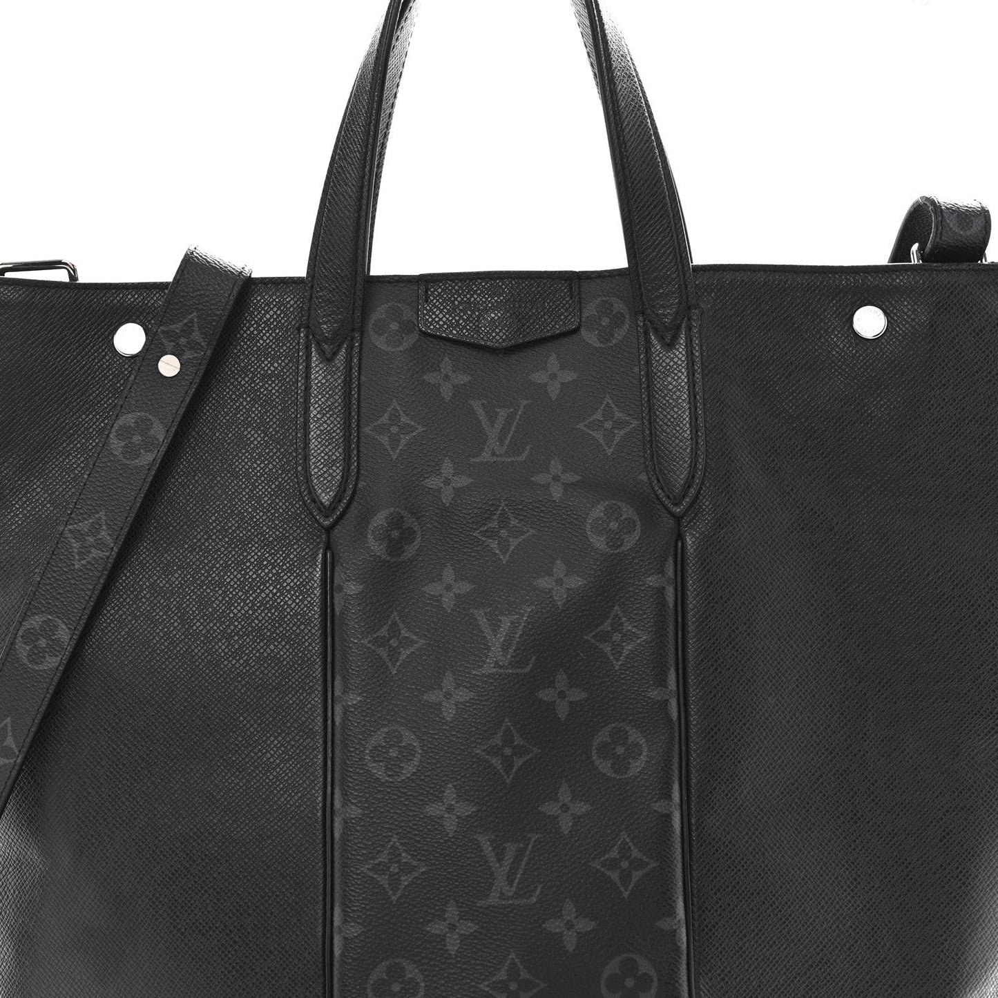 Taiga Monogram Eclipse Outdoor Tote Black
