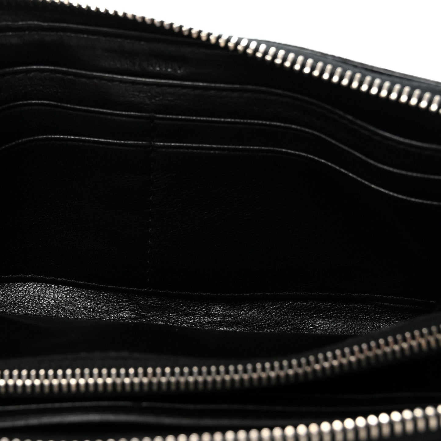 Patent Bow Flap Wallet Green Black