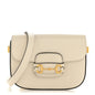 Azalea Calfskin Horsebit 1955 Shoulder Bag Mystic White