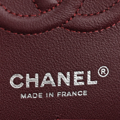 Caviar Quilted Small Double Flap Black