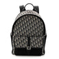 Oblique Calfskin 8 Backpack Beige Black