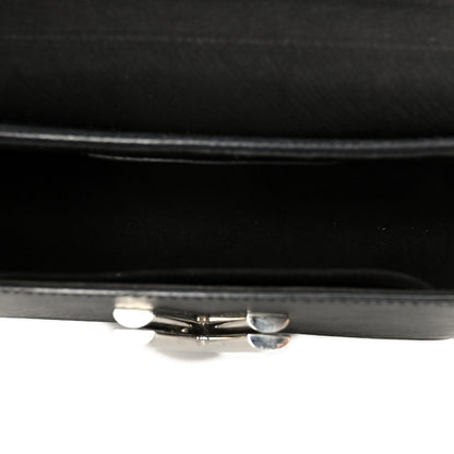 Epi Twist Shoulder Bag MM Black