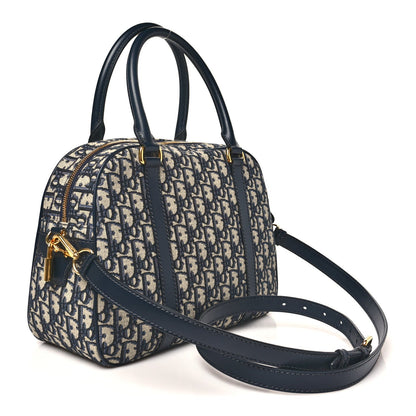 Oblique Large D-Vibe Bowling Bag Navy