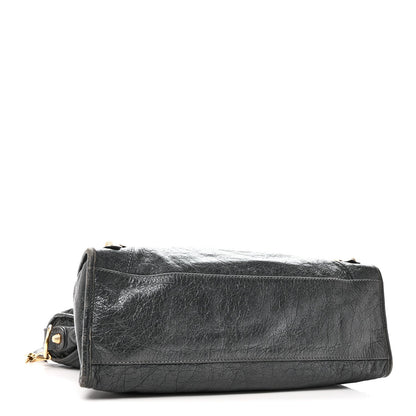 Agneau Giant 12 Gold Hardware City Gris Fossile