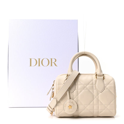 Calfskin Macrocannage Groove 20 Bag Dusty Ivory