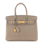 Togo Birkin 30 Gris Tourterelle