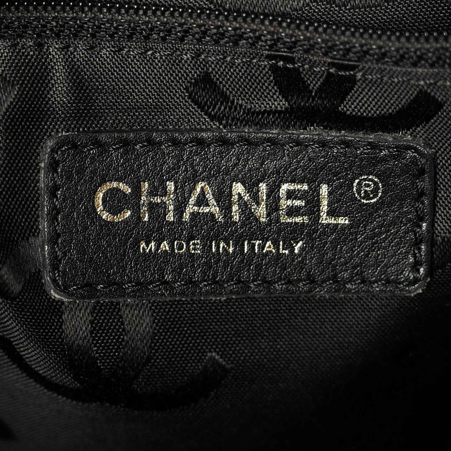 Caviar CC Stitched Hobo Black