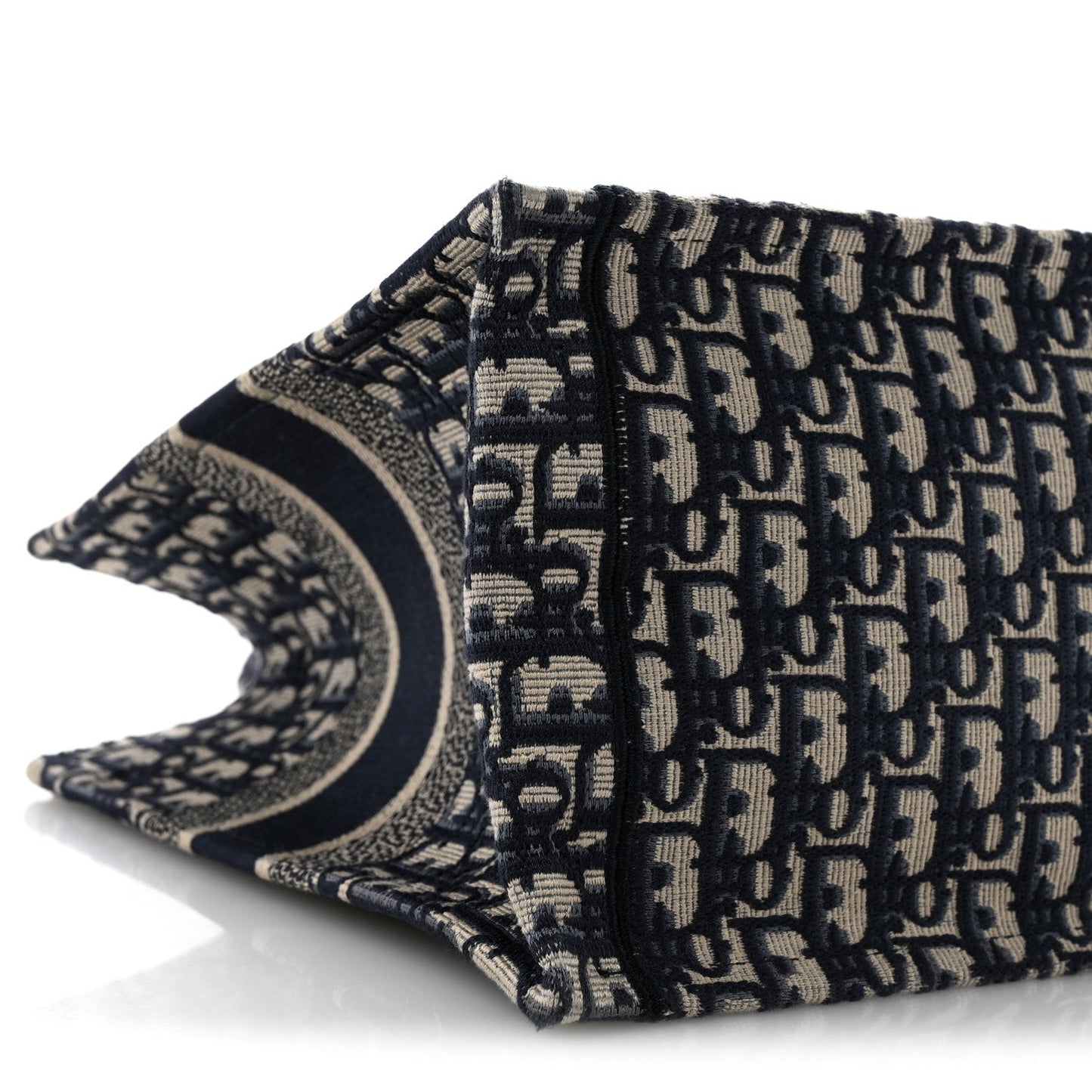 Oblique Medium Book Tote Blue Multicolor