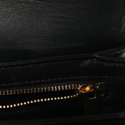 Shiny Calfskin Teen Triomphe Black