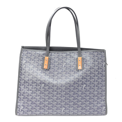 Goyardine Marquises Tote Grey