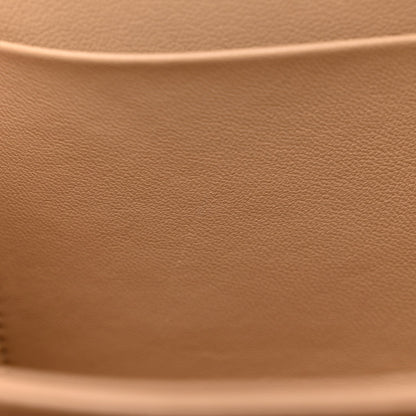 Shiny Calfskin Medium Triomphe Nude