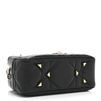 Calfskin Cannage Mini The Lady 95.22 Black