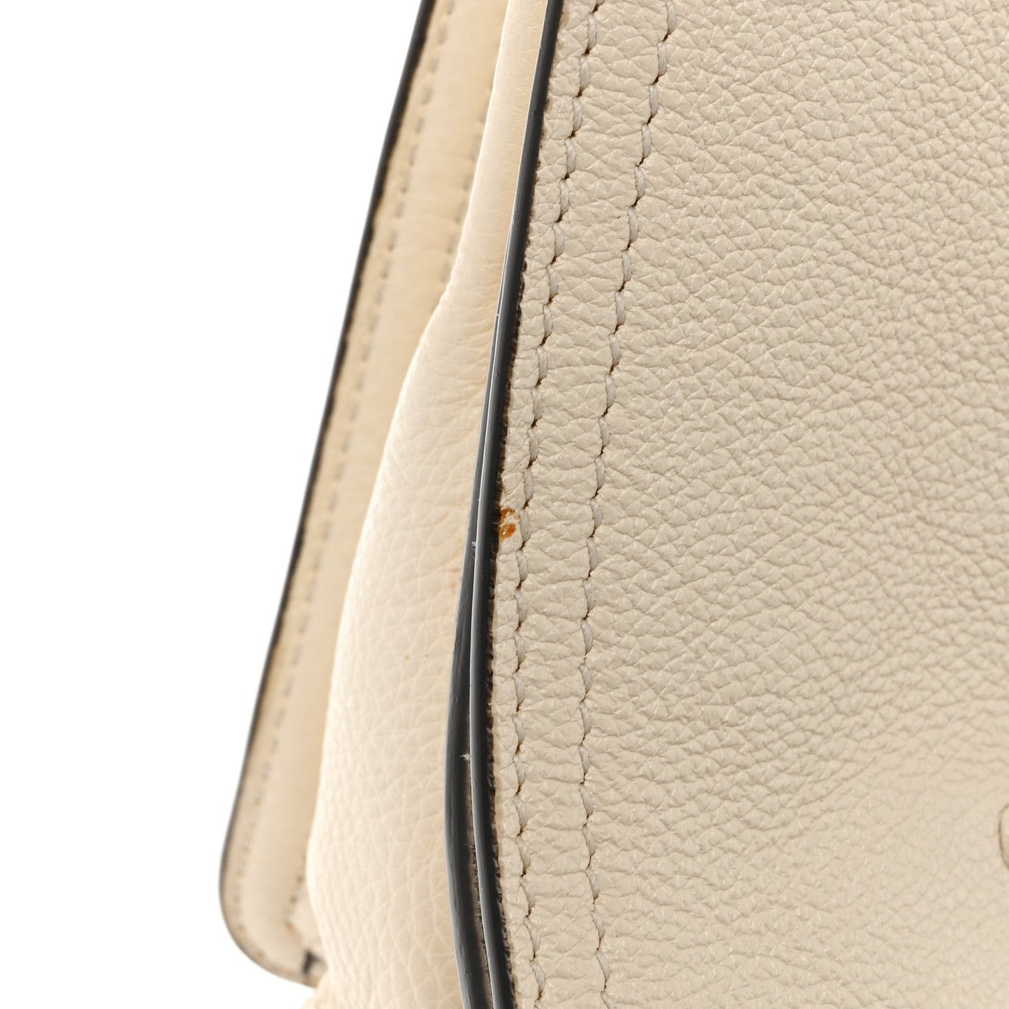Glace Calf Etiquette Flap Bianco Astra
