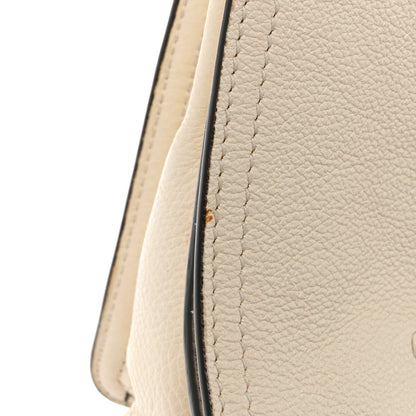 Glace Calf Etiquette Flap Bianco Astra