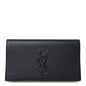 Calfskin Monogram Large Belle De Jour Clutch Navy