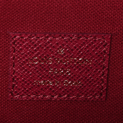 Monogram Pochette Felicie Chain Wallet Fuchsia