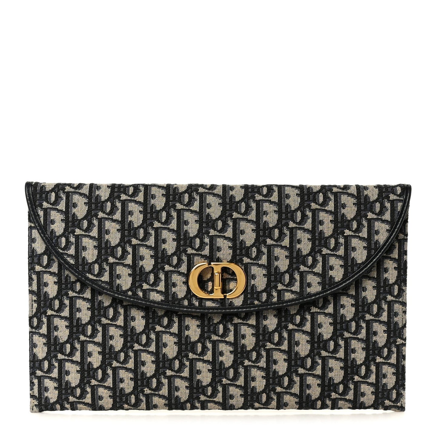 Oblique 30 Montaigne Avenue Pouch With Flap Blue