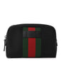 Canvas Web Slim Belt Bag Black