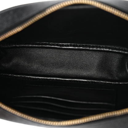 Grain De Poudre Matelasse Monogram Mini Lou Camera Bag Black