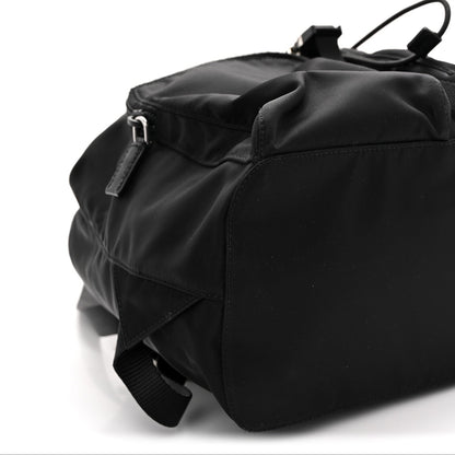 Tessuto Nylon Saffiano Vela Backpack Black