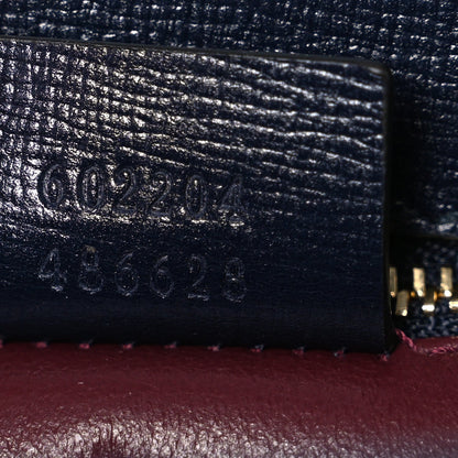 Velvet Azalea Calfskin Baiadera Stripe Horsebit 1955 Shoulder Bag Multicolor