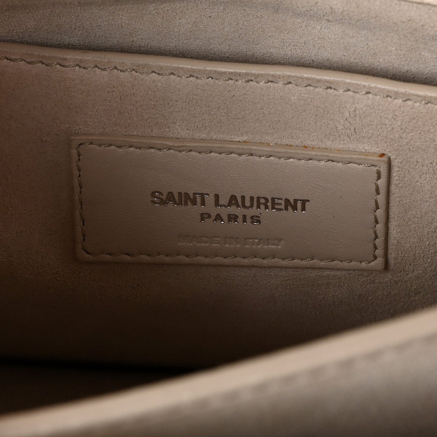 Calfskin Crocodile Embossed Medium Monogram Sunset Blanc Vintage