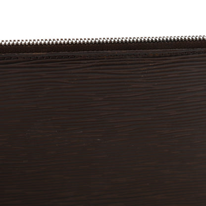Epi Pochette Accessories 24 Moka