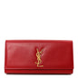 Grain De Poudre Classic Monogram Cassandre Clutch Rouge Orient