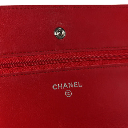Caviar Timeless CC Wallet on Chain WOC Red