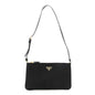 Re-Nylon Saffiano Raso Shoulder Bag Black